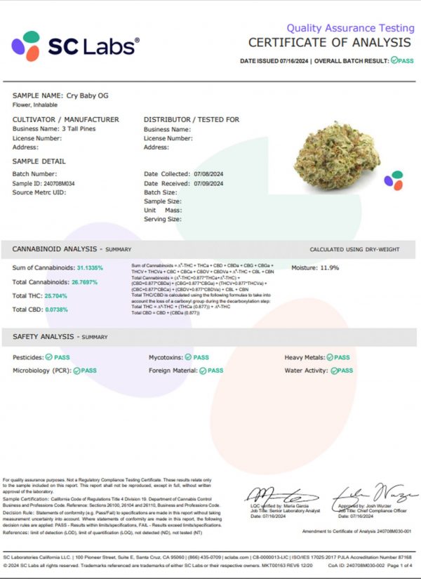 Cry Baby OG (Hybrid) - Image 2