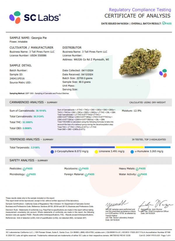 Georgia Pie (Indica) - Image 2