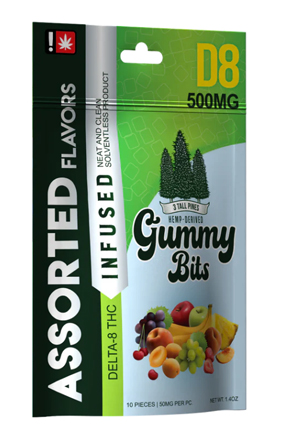 Assorted- 50mg Delta 8 Gummies