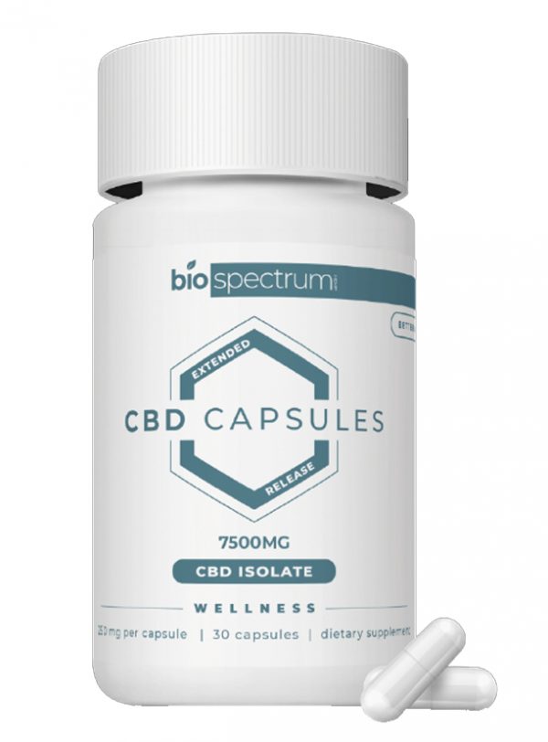CBD Capsules – Broad Spectrum Extended Release