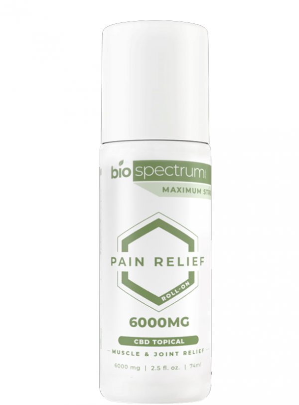 Pain Relief Roll-On – Maximum Strength (6000mg CBD)