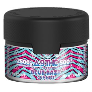 Hemp Living – 10mg Delta 9 Full Spectrum 50mg CBD Gummies (Blue Razz)
