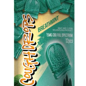 Breathmint CBD Cough Drop - 15mg Full Spectrum