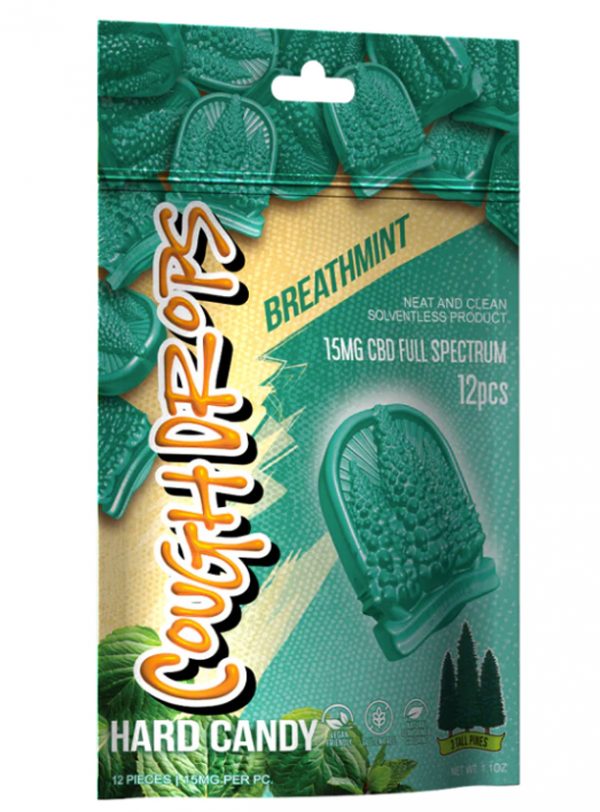 Breathmint CBD Cough Drop - 15mg Full Spectrum